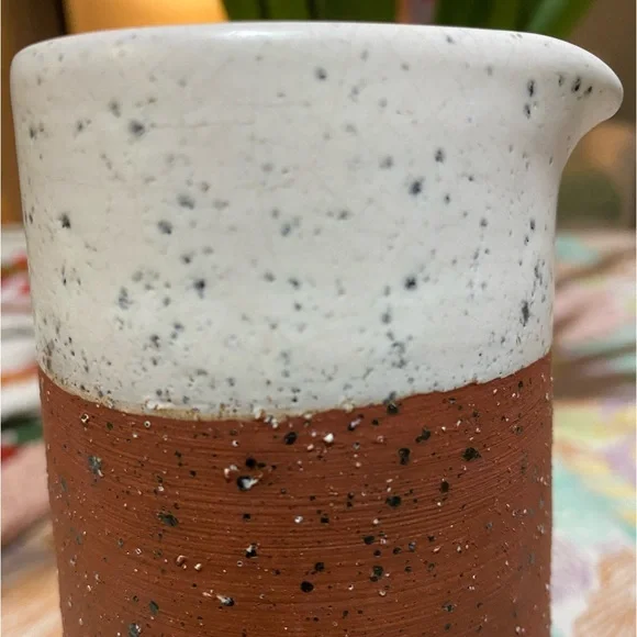 Thomas Hellström Ceramic Vase Nittsjö Sweden Mid Century Modern Vintage Nittsjo